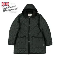 Traditional Weatherwear キルティングコート 40 黒