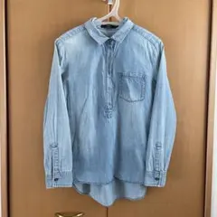 AZUL by moussy ライトブルー シャツ Sサイズ