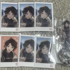 にじさんじ 三枝明那 チェキ アクリルスタンド ウィンターデート