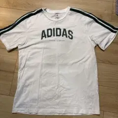 adidas スポーツ Tシャツ ホワイト XL