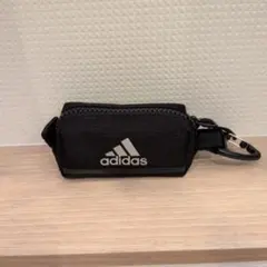adidas ゴルフポーチ カラビナ付き ブラックのサムネイル