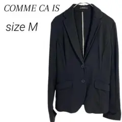 【COMME CA ISM】コムサイズム テーラードジャケット ブラック