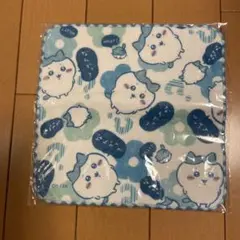 ちいかわ もぐもぐ本舗 ハチワレ 片面ガーゼハンドタオル（なんでェ？）