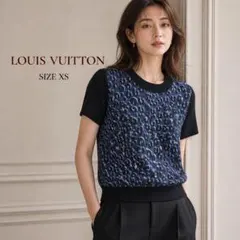 ルイヴィトン LOUIS VUITTON 半袖ニット レオパード　美品のサムネイル