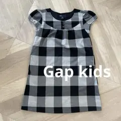 美品【GAPkids】チェックワンピース　130