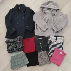 女の子　まとめ売り美品アウター2枚入♪120-140