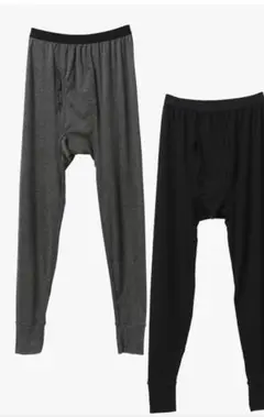 【新品未使用】HEAT&STRETCH　吸湿　発熱　タイツ 　防寒　冬【M】２本
