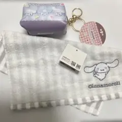 ハンカチ　サンリオ シナモン シナモロール　新品
