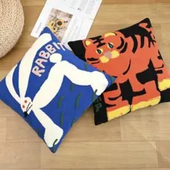 셰인 래빗 쿠션 커버