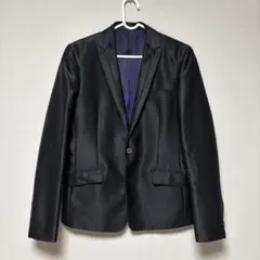COMME CA MEN ブラック テーラードジャケット S