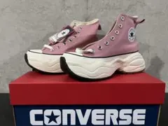 CONVERSE ピンク ハイカットスニーカー