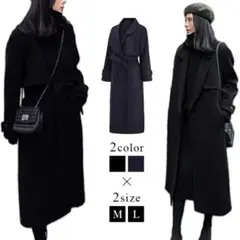 レディース チェスターコート ロングコート アウター ジャケット