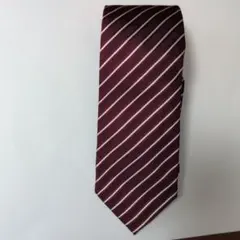 THE SUIT COMPANY ネクタイ ボルドー ストライプのサムネイル