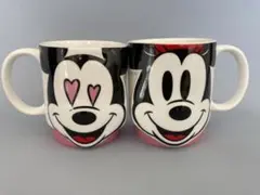 ミッキー・ミニー ペアマグカップ　ディズニーマグカップ　ミッキーマウス