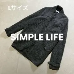 SIMPLE LIFE （シンプルライフ） 毛混 ニットのサムネイル