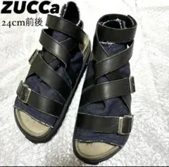 【美品】zucca サンダル M Lサイズ シューズ 24cm 24.5cmのサムネイル