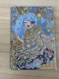 おねがいアイプリ　スペシャルカードパック　ピュアパレードバズリウム　あおい