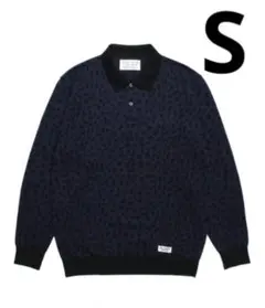 WACKOMARIA LEOPARD KNIT POLO SHIRT ポロシャツ