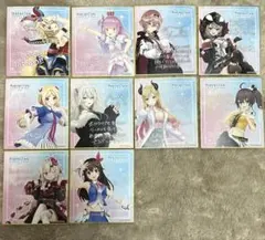 ホロライブ EXPO 2023 ランダムメッセージ色紙 ミニ色紙10枚