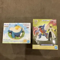 ポケモン　PANEL SPECTACLEシロナ&メガガブリアス フィギュア等2点