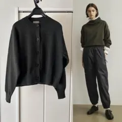 2022AW マーガレットハウエル　ウール100% カーディガン