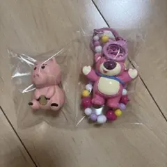 TOY STORY 5　ビーズキーホルダー ロッツォ ハム 指人形