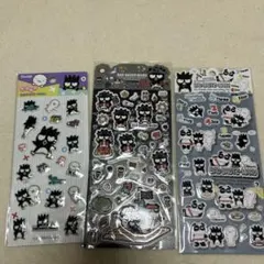 バッドバツ丸　ばつ丸　サンリオ　ぷくぷくシール　台湾限定　ステッカー