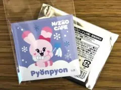 NIZOO  スクエア缶バッジ　ピョンピョン①