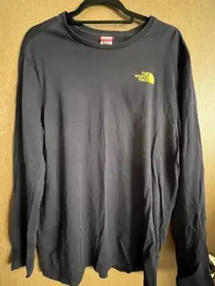ノースフェイス　ロンT メンズ　Lサイズ　ネイビー