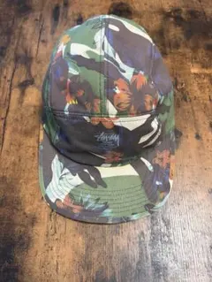 Stussy フローラルカモフラージュキャップ