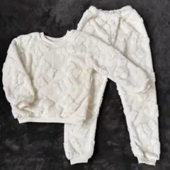 モコモコパジャマ アイボリー色