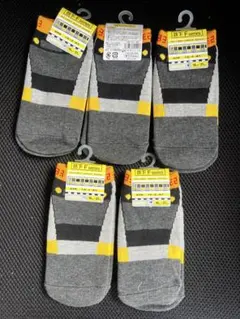 鉄下Fシリーズ アンクルソックス 5足セット 16-21cm 新品未使用