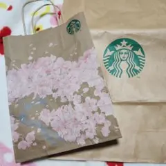 スタバ★ショッパー★さくら2025★紙袋★2枚セット