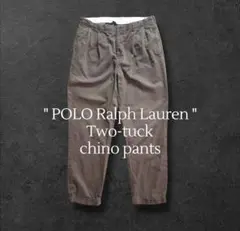 POLORalphLaurenポロラルフローレン2タックツータックポロチノパンツのサムネイル