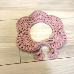 【ハンドメイド】犬猫用　レースケープ　首輪
