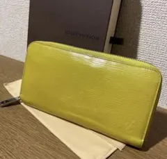 LOUIS VUITTON エピ 長財布 ジッピーウォレット 黄色
