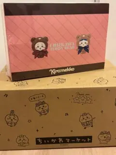 ちいかわ テディベア きらめっこ 箱 ぬいぐるみ マスコット kiramekko