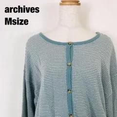 archives アルシーヴ クルーネック カーディガン E6のサムネイル
