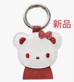 新品 ファミリア familiar ネームホルダー レッド リアちゃん