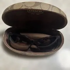 COACH キャットアイサングラス ブラウンレンズ