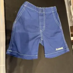 エクストララージ　ハーフパンツ　ブルー