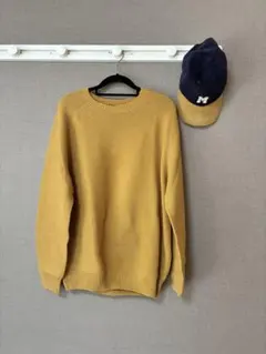 UNIQLO マスタード ニットセーター