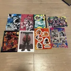 僕のヒーローアカデミア 特典 イラストカード ステッカーセット