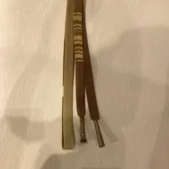 新品　フォーマル金糸使用 ベージュ系ストライプ帯締め M