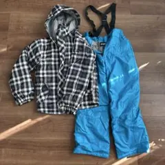 VAXPOT 子供用スキーウェア 140サイズ チェック柄