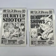 ヒロアカ　原画展　特典ステッカー