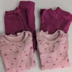 Tiffany様UNIQLO110cm❤花柄&ピーターラビットパジャマ4枚セット