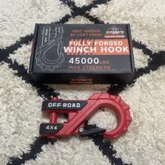 ウィンチフック　AUTOBOTS WINCH HOOK 45000 lbs ①