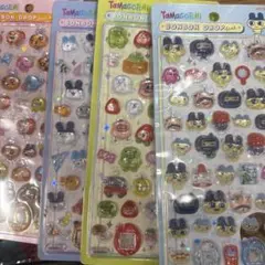 正規品たまごっちBONBON DROP シール4枚セット