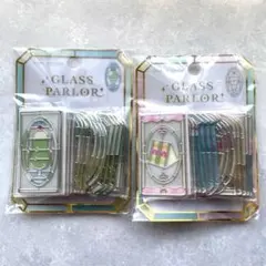 ・:*+ GLASS PARLOR ステッカー　2種